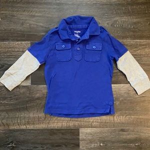 🚥3/$12🚥 BabyGap layered look long sleeve top